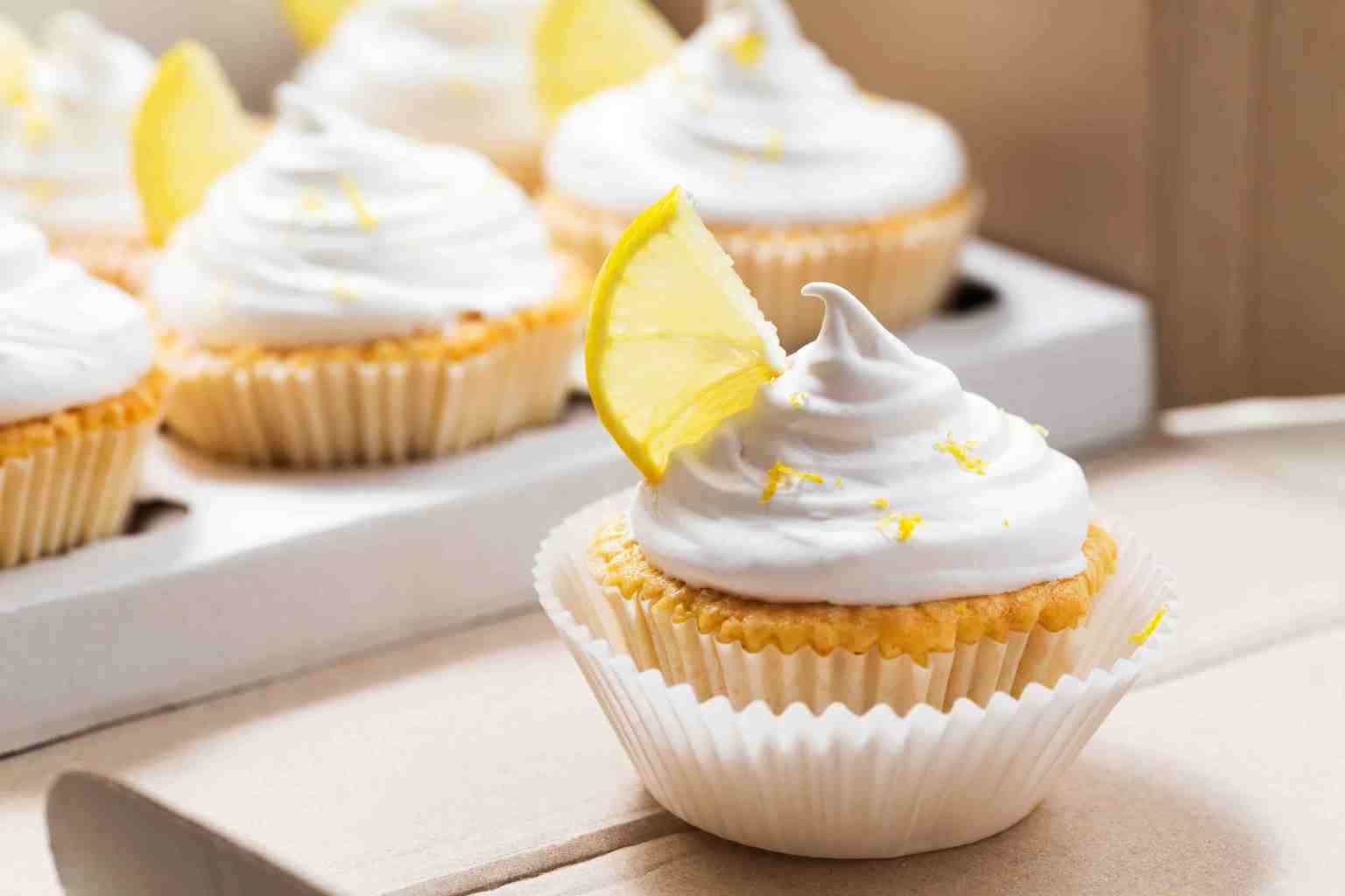 Zitronencupcakes mit Lemon Curd - Edeka Nientied